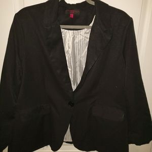 Plus Sized Blazer Jacket